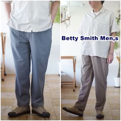 BETTYSMITH ベティスミスメンズ　サッカー生地パンツ　メンズ　パンツ　 　トラウザーパンツ　BAM-519H　クールマックス　ＣＯＯＬＭＡＸ
