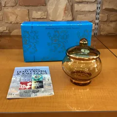 ボヘミアン クリスタルガラス 蓋付きボウル キャンディボックス ボヘミアングラス クリスタル ガラス 蓋つき キャンディボックス