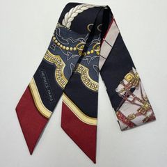 未使用品◎HERMESエルメス　ツイリー/グラン アパラ