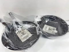 s25t-0532y【中古】【未使用】魚菜　中華鍋　北京鍋　中華油切　油切　鍋　セット　ガス専用