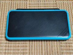 本体のみ New2DSLL ブラック×ターコイズ C