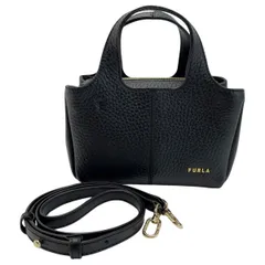 ☆☆FURLA フルラ レザー WB00614 ブラック 2WAYバッグ ストラップ・袋付