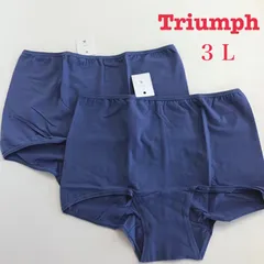 トリンプ　ベーシックショーツ２枚　紺３Ｌ　ーE13