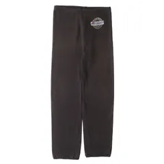 Champion vintage チャンピオン ヴィンテージ パンツ サイズ:M / 80s トリコタグ ロゴプリント リバースウィーブ スウェットパンツ / ブラック 黒 / 80年代 古着 / ボトムス ズボン【メンズ】【中古】