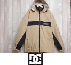 【新品:SALE】25 DC SNOW STAND ZIP JACKET - Lサイズ - Beige(BEG) 正規品 スノーボード ウェア ジャケット
