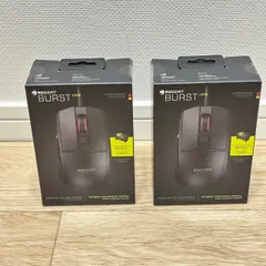 ROCCAT ロキャット ゲーミングマウス 超軽量 光学コア ブラック 軽量 内部ハニカム構造 サイドボタン 正規品 ROC-11-752 2個セット