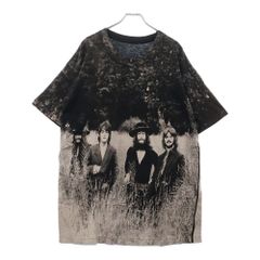 VINTAGE (ヴィンテージ) 90S THE BEATLES Member Ovp Fits ザビートルズ 全面プリント 半袖Tシャツ カットソー ブラック