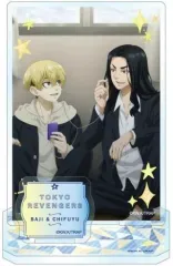 【中古】アクリルスタンド・アクリルパネル 松野千冬＆場地圭介 アクリルスタンドJr. vol.2 「東京リベンジャーズ」