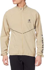 【新品】Champion(チャンピオン) メンズ スポーツ ジャケット CPFU ストレッチ 高通気快適 はっ水 長袖スポーツウェア　デザートタン C3RSC23-882