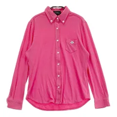 サイズ：1 PEARLY GATES パーリーゲイツ  長袖シャツ ボタンダウン  ピンク系 [240101256107] ゴルフウェア レディース ストスト