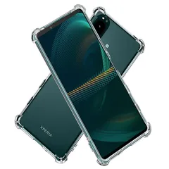 Hy+ Xperia5 III 耐衝撃 ケース SO-53B SOG05 A103SO XQ-BQ42 カバー ストラップホール 米軍MIL規格 クリア 衝撃吸収ポケット内蔵 TPU ケース エクスペリア 5III 0