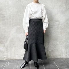 カットキルティングマーメイドスカート