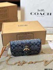【今日特価】Coach Kleo Handle Small Tote Messenger Bag (Outlets Version) - コーチ クレオ ハンドル スモール トート メッセンジャーバッグ-WTO輸入3