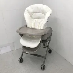 D4746◆コンビ ハイローチェア ネムリラ Fit AQ アイボリー 新生児から4歳頃まで ベビーチェア ベビーラック 赤ちゃん イス ベッド 離乳食 お食事 テーブルのサムネイル