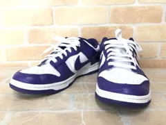 【中古】 NIKE ナイキ Dunk Low Retro Championship Court Purple DD1391-104 ホワイト×パープル US10 111422024