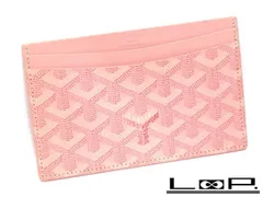 ■中古■　ゴヤール カード ケース パス 定期入れ ピンク 【25310】のサムネイル