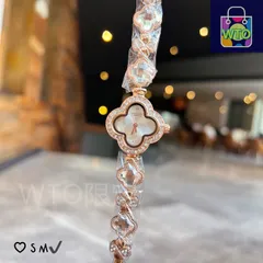 【今日特価】Van Cleef & Arpels ヴァンクリーフ＆アーペル クローバー ダイヤモンド装飾-WTO輸入2