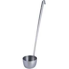 下村企販 シロップ 梅酒 レードル 60ml 【日本製】 食洗器対応 深いビンからすくえる 長い持ち手 かき氷 果実酒 カンロ杓子 ドーコ杓子 ステンレス 燕三条