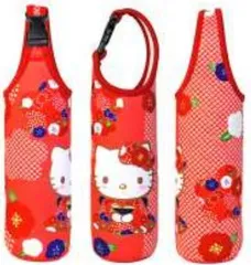 ナカ 【送料無料】【サンリオキャラクターズ】ペットボトルカバー600【梅】【和柄】【ハローキティ】【はろーきてぃ】【キティ】【サンリオ】【水筒】【ペットボトルカバー】【ボトルカバー】【ボトル入れ】【お出かけ】【アウトドア】【雑貨】【グッズ】【かわいい】