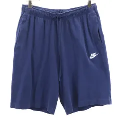 ナイキ トレーニング ショートパンツ XL ネイビー系 NIKE メンズ 古着 【240413】