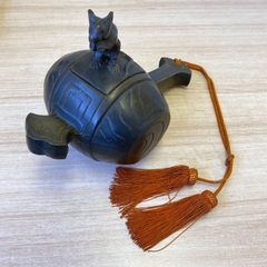 超激レア】特大 レトロ 打出の小槌 金属製 ネズミ 縁起物 美品 - メルカリ