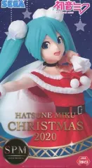 【中古】フィギュア 初音ミク 「キャラクター・ボーカル・シリーズ 01 初音ミク」 スーパープレミアムフィギュア”初音ミク”クリスマス2020