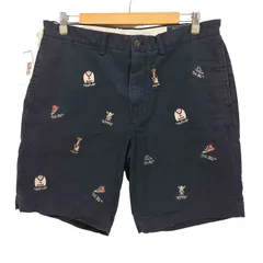 ポロラルフローレン POLO RALPH LAUREN 刺繍 ポロベア チノショーツ  ハーフパンツ メンズ US：34-35 