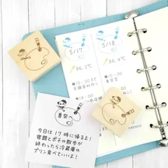 【選べるデザイン5種類！】パレットスタンプ（手帳、メモ、ふせん、カラーチャート、色見本）