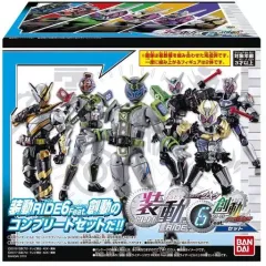 【中古】食玩 トレーディングフィギュア 装動 仮面ライダージオウ RIDE6 Feat.創動 仮面ライダービルドセットのサムネイル