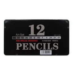 【数量限定】北星鉛筆 鉛筆 アートセット 描画用 #9900 11990