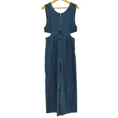 チャオパニック Ciaopanic サイドカットアウト2WAYデニムサロペット  レディース  S