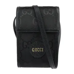 GUCCI オフザグリッド ミニウォレット ナイロンGG レザー ミニ財布 グッチ(GUCCI) ナイロン メンズ二つ折り財布 | 通販・人気