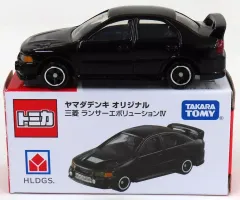 【中古】トミカ 1/59 三菱 ランサーエボリューションIV(ブラック) 「トミカ」 ヤマダデンキ オリジナル