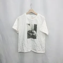 ◇ ⊂◎●未使用●Φ AMERICAN HOLIC アメリカン ホリック 半袖 Tシャツ サイズL ホワイト レディース E  【1502030033601】