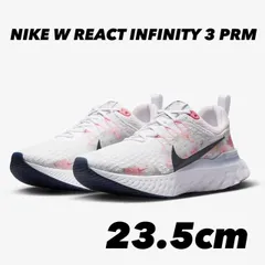 NIKE WREACT INFINITY RUN FK 3 PRM ナイキ W リアクト インフィニティ ラン FK 3 WHITE/MIDNIGHT NAVY FD4151 100 23.5cm