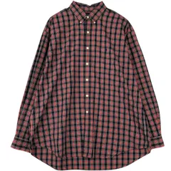 古着 ラルフローレン Ralph Lauren BLAKE タータンチェック 長袖 ボタンダウンチェックシャツ メンズXL相当/eaa591744