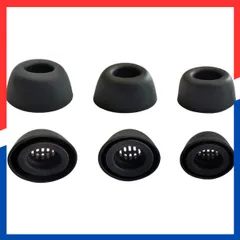 【在庫処分】ブラック 3ペア 3サイズ シリコン製イヤホンキャップ NCに対応するイヤーピース 4 （4NC126B3P） 4 Soundcoreイヤホン用Liberty Ankerイヤホン用 NCイヤホン用イヤーピース Liberty Soundcore イ