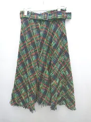 ◇ ◎ ZARA WOMAN カットオフ カラフル 膝下丈 フレア スカート サイズEUR XS USA XS MEX 24 ブラック マルチ レディース P 【1308090000542】
