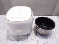 ★状態良好★ Panasonic パナソニック 炊飯器 3.5合 IH フラット天面 SR-KT060-W ホワイト ☆★のサムネイル
