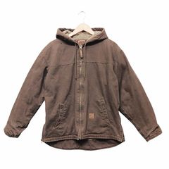 古着90's茶色BERNEダックジャケット 90s〜00s BERNE Berne ダック地 アクティブジャケット ブラウン