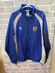2002日韓ワールドカップadidas 公式日本代表ウィンドブレーカーネイビー 2002-03 Japan adidas Track Jacket - 6/10 - (L)