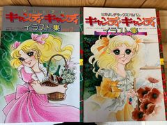 未開封 スレなし/折れ1ヶ所】キャンディ・キャンディ イラスト集2冊
