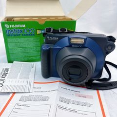 FUJIFILM フジフィルム instax 100 インスタントカメラ ワイドフィルム対応 チェキ クラシックカメラ オートフラッシュ 懐かしレトロ フィルムカメラ 箱付き 保証書 説明書