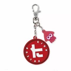 [중고] 식완 키링 3. 타타키켄사키 [스플라툰 2 브랜드 로고 고무키링]
