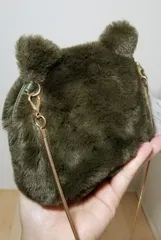 『新品未使用』ファーバッグ　ショルダーバッグ　ミニ 可愛い　ふわふわ　２way