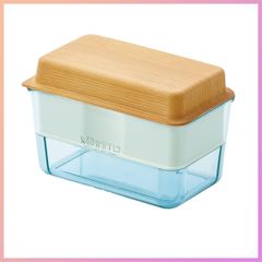 ☆人気商品☆天馬 弁当箱 コレト ランチボックス深 ふわ木風×ガラス風セット (中容器付き) 17.1×10×11㎝