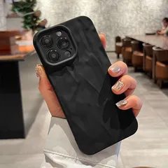 【新品未使用】石 ロック シンプル iPhoneケース ケース シリコン 耐衝撃 TPU カバー アイフォン ケース 黄ばみなし 指紋防止 レンズ保護 人気 携帯カバー おしゃれ 可愛い かわいい かっこいい 黒