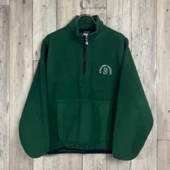 OLD Champion 90s チャンピオン ハーフジップ フリース M