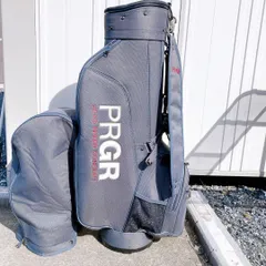 ＰＲＧＲ プロギア ゴルフ キャディバッグ９型【シルバー】 中古！ Yahoo!オークション -「prgr」(キャディバッグ) (用具)の落札
