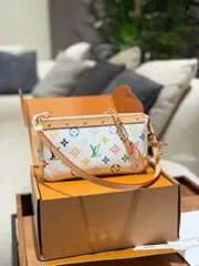 【今日特価】Takashi Murakami x Monogram カラーマージャンバッグ 2025 Collaboration